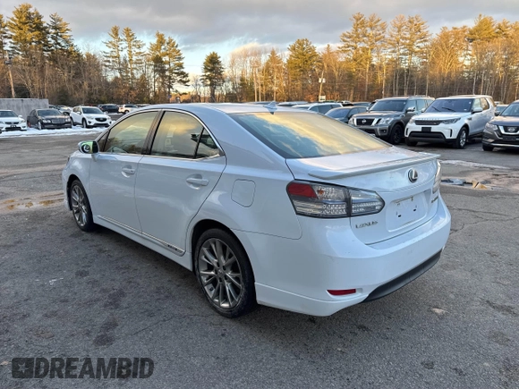 2010 Lexus HS 250h with VIN JTHBB1BAXA2003619, listed as a IAAI auction lot 41516245 with 236,576 mi miles and . Bid and sale history available at DreamBid. Image 3.