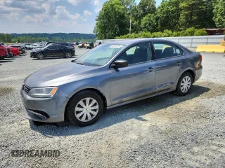 2012 Volkswagen Jetta S with VIN 3VW2K7AJ5CM356686, listed as a Copart auction lot 63925215 with 181,875 mi miles and Salvage title. Bid and sale history available at DreamBid. Image 1.