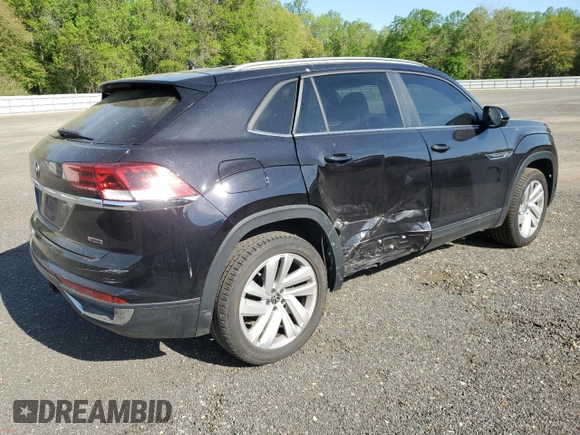 2020 Volkswagen Atlas SE z VIN 1V21E2CA0LC227597, wystawiony jako Copart lot #54232965 z przebiegiem 98 989 mil mil oraz Szkoda całkowita • Salvage title. Historia ofert i sprzedaży dostępna na DreamBid. Obrazek 3.