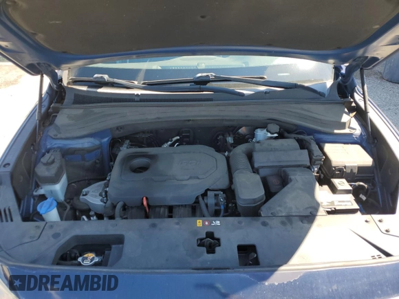 2019 Hyundai Santa Fe SE with VIN 5NMS23AD6KH104064, listed as a Copart auction lot 47028835 with 106,910 mi miles and Non Repairable. Bid and sale history available at DreamBid. Image 12.