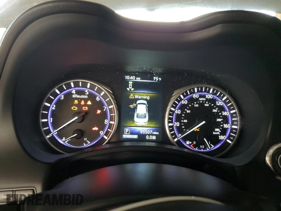 2017 Infiniti Q50 Premium with VIN JN1EV7AP9HM735109, listed as a Copart auction lot 51840745 with 95,507 mi miles and Salvage Title. Bid and sale history available at DreamBid. Image 9.