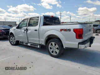 2019 Ford F-150 XL with VIN 1FTEW1E4XKKD25168, listed as a Copart auction lot 61694315 with 113,626 mi miles and Salvage title. Bid and sale history available at DreamBid. Image 2.