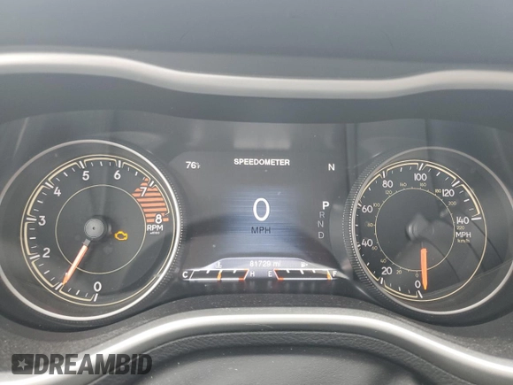 2017 Jeep Cherokee Limited z VIN 1C4PJMDS1HW562853, wystawiony jako Copart lot #64462865 z przebiegiem 81 729 mil mil oraz Szkoda całkowita • Salvage title. Historia ofert i sprzedaży dostępna na DreamBid. Obrazek 9.
