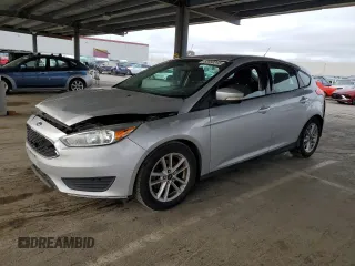 2016 Ford Focus SE with VIN 1FADP3K22GL268883, listed as a Copart auction lot 52050245 with 246,428 mi miles and Salvage Title. Bid and sale history available at carsss.com. Image 1.