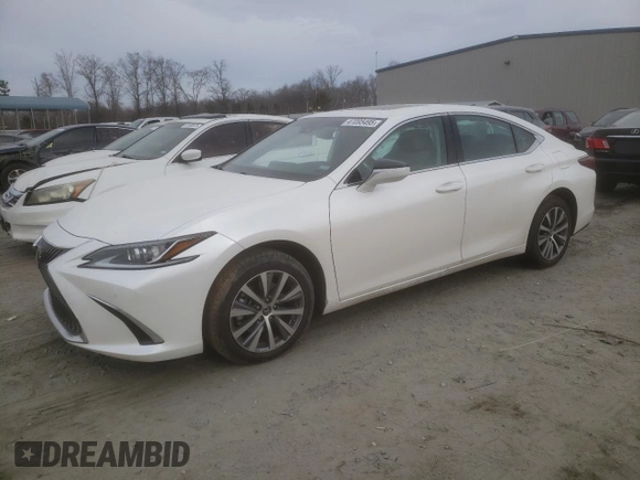 2020 Lexus ES with VIN 58ADZ1B12LU080034, listed as a Copart auction lot 47095495 with 33,096 mi miles and Salvage Title. Bid and sale history available at carsss.com. Image 1.