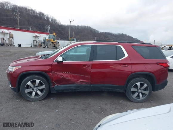 2019 Chevrolet Traverse LT Leather with VIN 1GNEVHKW1KJ164692, listed as a IAAI auction lot 41800874 with 76,866 mi miles. Bid and sale history available at carsss.com. Image 14.