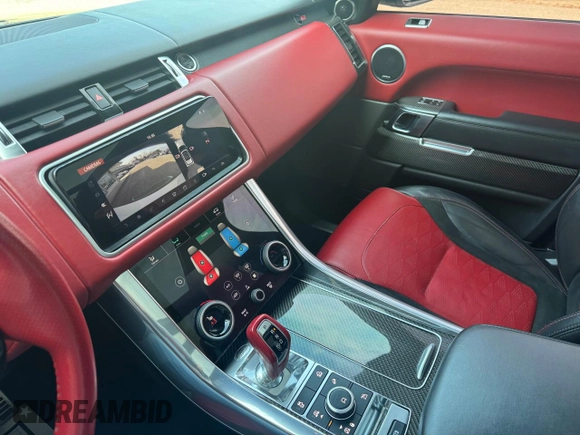 2018 Land Rover Range Rover Sport SVR with VIN SALWZ2SE7JA198973, listed as a Copart auction lot 52995305 with 68,909 mi miles and Clean Title. Bid and sale history available at carsss.com. Image 10.