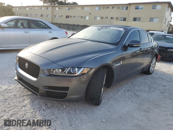 2017 Jaguar XE with VIN SAJAJ4BN7HA978102, listed as a Copart auction lot 50295385 with 161,356 mi miles and Clean Title. Bid and sale history available at DreamBid. Image 1.