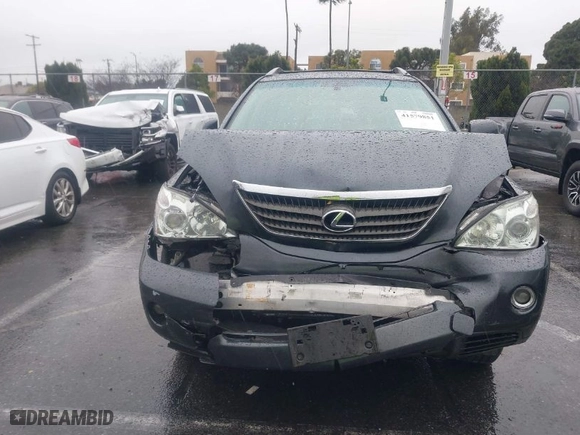 2007 Lexus RX 400h with VIN JTJGW31U872003871, listed as a IAAI auction lot 41579851 with 98,758 mi miles. Bid and sale history available at carsss.com. Image 12.