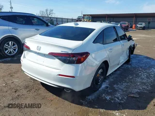 2025 Honda Civic Sport with VIN 2HGFE2F50SH514604, listed as a IAAI auction lot 41585374 with 2,064 mi miles and . Bid and sale history available at DreamBid. Image 4.