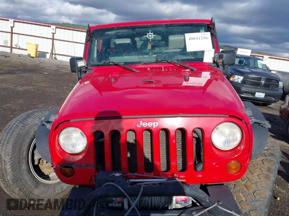 2008 Jeep Wrangler Unlimited Rubicon with VIN 1J8GA69138L572905, listed as a IAAI auction lot 40841296 with 162,528 mi miles and . Bid and sale history available at DreamBid. Image 11.