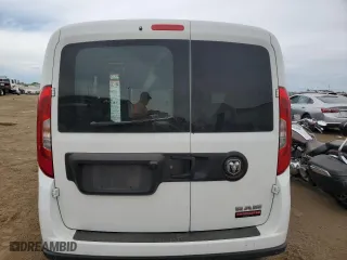 2021 Ram ProMaster City Wagon SLT with VIN ZFBHRFBB7M6U38143, listed as a Copart auction lot 71164494 with 46,018 mi miles and Salvage Title. Bid and sale history available at carsss.com. Image 6.