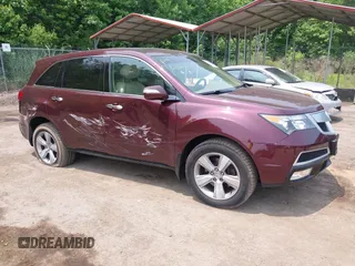 2010 Acura MDX with VIN 2HNYD2H25AH524745, listed as a IAAI auction lot 42471605 with 179,409 mi miles and . Bid and sale history available at DreamBid. Image 1.