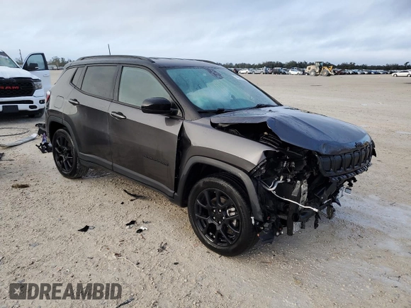 2022 Jeep Compass Altitude with VIN 3C4NJCBB2NT192731, listed as a Copart auction lot 79505664 with Not provided miles and Non repairable. Bid and sale history available at DreamBid. Image 4.