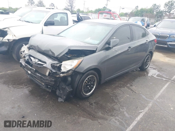 2013 Hyundai Accent GLS with VIN KMHCT4AE0DU365410, listed as a IAAI auction lot 41918395 with 170,722 mi miles and . Bid and sale history available at carsss.com. Image 17.