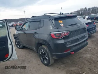 2017 Jeep Compass Trailhawk with VIN 3C4NJDDBXHT630533, listed as a IAAI auction lot 41668105 with 37,036 mi miles and . Bid and sale history available at DreamBid. Image 3.