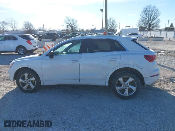 2019 Audi Q3 Premium with VIN WA1AECF34K1078362, listed as a IAAI auction lot 41274771 with 99,867 mi miles and . Bid and sale history available at DreamBid. Image 14.