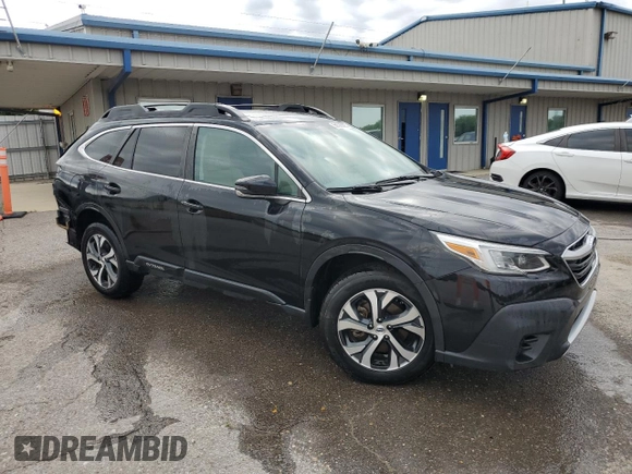 2021 Subaru Outback Limited with VIN 4S4BTANC9M3129444, listed as a Copart auction lot 58320625 with 78,984 mi miles and Salvage title. Bid and sale history available at DreamBid. Image 4.