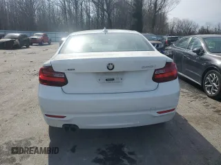 2015 BMW 2 Series 228i xDrive with VIN WBA1F7C57FV367618, listed as a Copart auction lot 49160985 with 63,457 mi miles and Salvage Title. Bid and sale history available at carsss.com. Image 6.