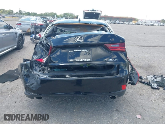 2016 Lexus IS 200t with VIN JTHBA1D22G5016073, listed as a IAAI auction lot 41905182 with Not Provided miles and . Bid and sale history available at DreamBid. Image 16.