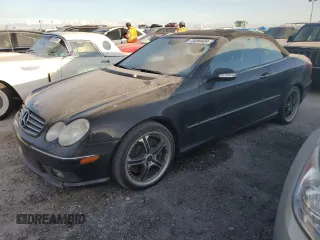 2005 Mercedes-Benz CLK 500 with VIN WDBTK75J65F161649, listed as a Copart auction lot 75284434 with Not Provided miles and Salvage Title. Bid and sale history available at DreamBid. Image 1.