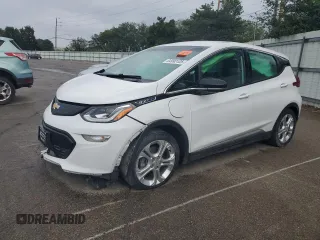 2018 Chevrolet Bolt EV LT with VIN 1G1FW6S06J4131753, listed as a Copart auction lot 64993105 with 45,076 mi miles and Clean title. Bid and sale history available at DreamBid. Image 1.