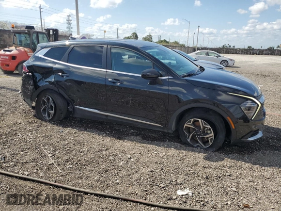 2024 Kia Sportage LX with VIN KNDPU3DF2R7257765, listed as a Copart auction lot 53635485 with 27,112 mi miles and Non Repairable. Bid and sale history available at DreamBid. Image 4.
