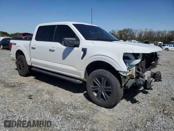 2021 Ford F-150 XL with VIN 1FTFW1E87MFC77230, listed as a Copart auction lot 49095285 with 102,170 mi miles and Salvage Title. Bid and sale history available at carsss.com. Image 4.