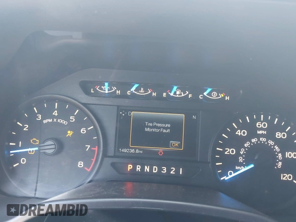2019 Ford F-150 XL with VIN 1FTEW1C40KKD29930, listed as a IAAI auction lot 42006639 with 149,236 mi miles and . Bid and sale history available at DreamBid. Image 7.