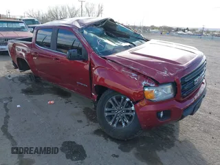 2019 GMC Canyon 4WD SLE with VIN 1GTG6CEN6K1294620, listed as a IAAI auction lot 41717690 with 59,953 mi miles. Bid and sale history available at carsss.com. Image 1.