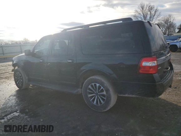 2016 Ford Expedition Max XLT with VIN 1FMJK1JT7GEF53573, listed as a Copart auction lot 41508745 with 168,536 mi miles and Salvage title. Bid and sale history available at DreamBid. Image 2.