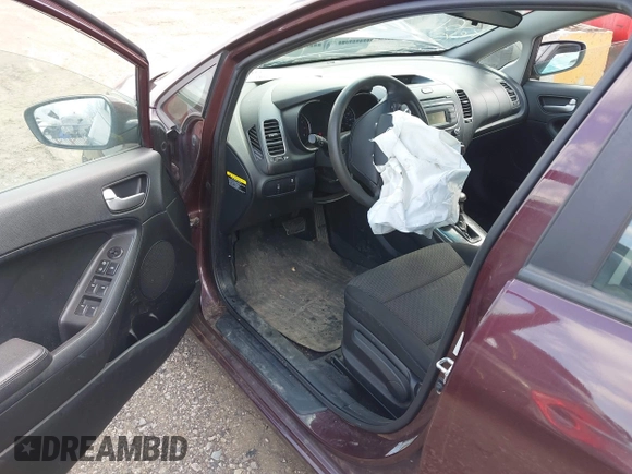 2017 Kia Forte LX with VIN 3KPFK4A75HE106261, listed as a IAAI auction lot 41830740 with 133,153 mi miles. Bid and sale history available at carsss.com. Image 20.