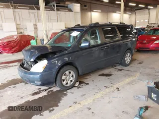 2007 Kia Sedona EX with VIN KNDMB233276179145, listed as a IAAI auction lot 41862424 with 116,525 mi miles. Bid and sale history available at carsss.com. Image 18.