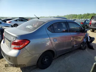 2017 Mitsubishi Mirage ES z VIN ML32F3FJ9HHF18233, wystawiony jako Copart lot #53321864 z przebiegiem 93 213 mil mil oraz Szkody całkowita. Historia ofert i sprzedaży dostępna na DreamBid. Obrazek 3.