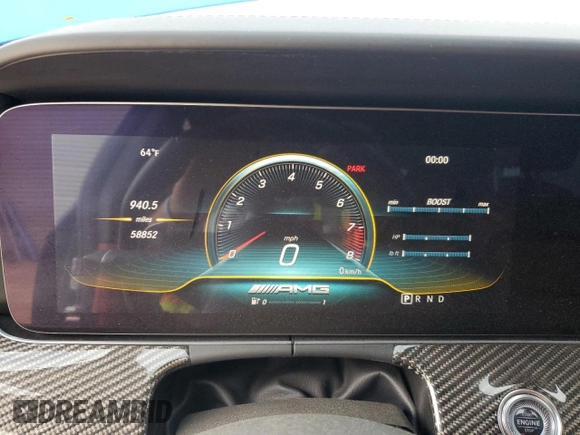 2019 Mercedes-Benz AMG GT 63 S z VIN WDD7X8KB1KA001443, wystawiony jako Copart lot #83770624 z przebiegiem 58 852 mil mil oraz Szkoda całkowita • Salvage title. Historia ofert i sprzedaży dostępna na DreamBid. Obrazek 9.