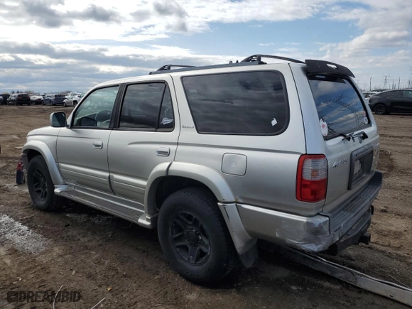 2000 Toyota 4Runner Limited with VIN JT3HN87R4Y9039984, listed as a Copart auction lot 51776275 with 125,046 mi miles and Clean Title. Bid and sale history available at carsss.com. Image 2.