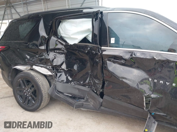 2023 Chevrolet Traverse LT Cloth z VIN 1GNERGKW4PJ303672, wystawiony jako IAAI lot #42162184 z przebiegiem 35 685 mil mil oraz . Historia ofert i sprzedaży dostępna na DreamBid. Obrazek 6.