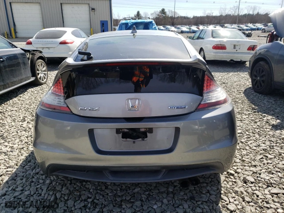 2011 Honda CR-Z EX with VIN JHMZF1D64BS003807, listed as a Copart auction lot 48300635 with 139,190 mi miles and Non Repairable. Bid and sale history available at carsss.com. Image 6.