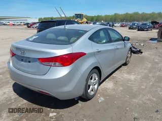 2013 Hyundai Elantra Limited with VIN 5NPDH4AEXDH257963, listed as a IAAI auction lot 42160450 with 123,900 mi miles and . Bid and sale history available at DreamBid. Image 4.