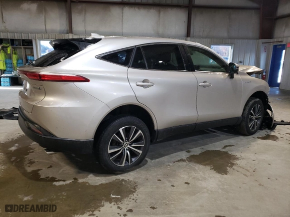2021 Toyota Venza LE with VIN JTEAAAAH1MJ049649, listed as a Copart auction lot 86127544 with 44,239 mi miles and Non Repairable. Bid and sale history available at carsss.com. Image 3.