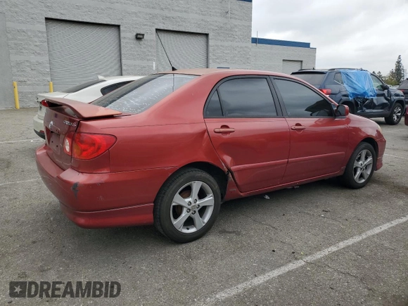2003 Toyota Corolla CE with VIN 1NXBR32E63Z118863, listed as a Copart auction lot 54616565 with 233,229 mi miles and Salvage Title. Bid and sale history available at DreamBid. Image 3.