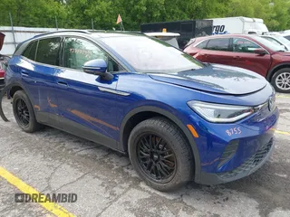 2022 Volkswagen ID.4 Pro S z VIN WVGGNPE20NP037028, wystawiony jako IAAI lot #42308755 z przebiegiem 39 694 mil mil oraz . Historia ofert i sprzedaży dostępna na DreamBid. Obrazek 1.