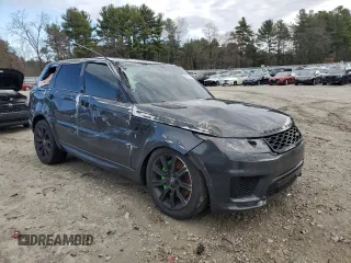 2020 Land Rover Range Rover Sport HST with VIN SALWS2RU2LA882785, listed as a Copart auction lot 46665515 with Not provided miles and Salvage title. Bid and sale history available at DreamBid. Image 4.