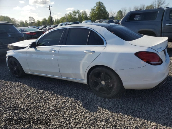 2019 Mercedes-Benz C 300 with VIN 55SWF8DB6KU286703, listed as a Copart auction lot 53886555 with Not provided miles and Salvage title. Bid and sale history available at DreamBid. Image 2.