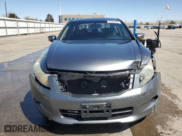 2010 Honda Accord Sdn EX-L with VIN 1HGCP3F84AA010437, listed as a Copart auction lot 52209725 with 177,854 mi miles and Salvage Title. Bid and sale history available at carsss.com. Image 5.