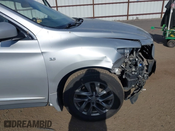 2015 Infiniti QX60 with VIN 5N1AL0MM8FC540482, listed as a IAAI auction lot 42221982 with 125,104 mi miles and . Bid and sale history available at DreamBid. Image 17.