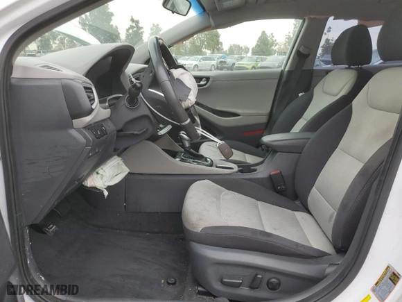 2017 Hyundai Ioniq Hybrid SEL with VIN KMHC75LC5HU057077, listed as a Copart auction lot 48026905 with 134,925 mi miles and Salvage Title. Bid and sale history available at carsss.com. Image 7.