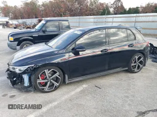 2024 Volkswagen GTI SE с VIN WVW3A7CDXRW129777, выставлен на аукционе Copart как лот 78481124 с пробегом 5 283 миль миль и Списание • Salvage title. История ставок и продаж доступна на DreamBid. Изображение 1.