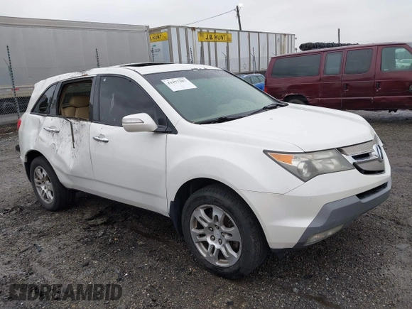 2009 Acura MDX Tech/Entertainment Pkg with VIN 2HNYD28459H531787, listed as a IAAI auction lot 41977307 with 135,379 mi miles. Bid and sale history available at carsss.com. Image 1.