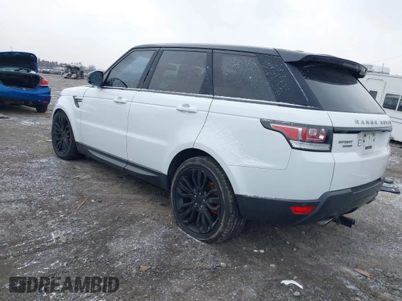 2015 Land Rover Range Rover Sport Supercharged with VIN SALWR2TF0FA537992, listed as a IAAI auction lot 41630413 with 109,113 mi miles and . Bid and sale history available at DreamBid. Image 3.